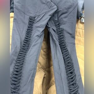 Michi leggings Women’s Small Carbon38 Workout Yoga Barre Black Stretch Pilates